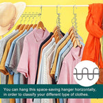 Clothes Hanger Stainless Steel Vertical Space-Saving