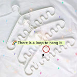Clothes Hanger Wavy Space-Saving Plastic