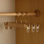 Clothes Hangers Wooden Wide Shoulder Set of 3