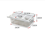 Clothing Drawer Organizer Transparent Stackable Breathable Washable