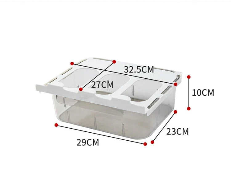 Clothing Drawer Organizer Transparent Stackable Breathable Washable