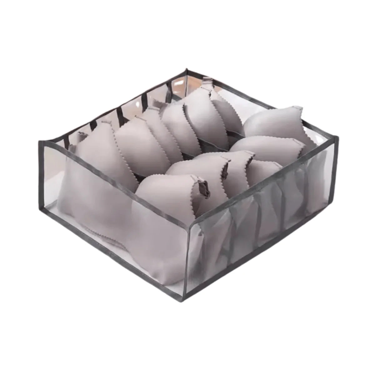 Clothing Organizer Multi-Grid Foldable Stackable