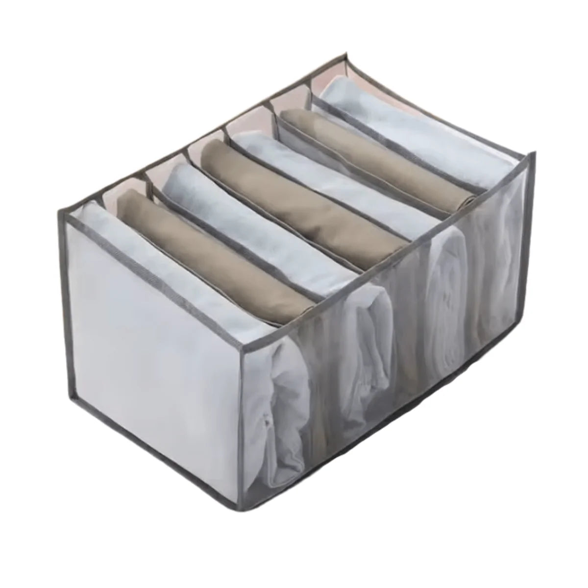 Clothing Organizer Set Multi-Grid Washable Nylon