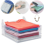 Clothing Organizer Stackable Crease-Free Set of 10