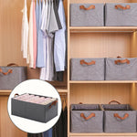 Clothing Storage Box Foldable Breathable 7.1 Gallon