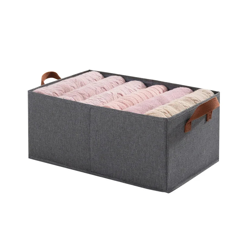 Clothing Storage Box Foldable Breathable 7.1 Gallon