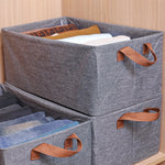 Clothing Storage Box Foldable Breathable 7.1 Gallon