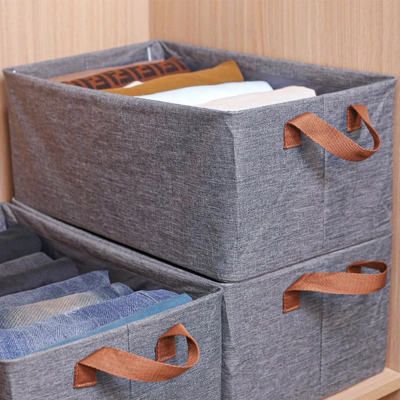 Clothing Storage Box Foldable Breathable 7.1 Gallon