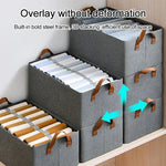 Clothing Storage Box Foldable Breathable 7.1 Gallon