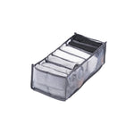 Clothing Storage Organizer Compartmented Foldable Mesh