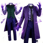 Clown Costume Jacket, Vest & Tie Set