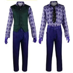 Clown Costume Jacket, Vest & Tie Set