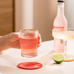 Coaster Set Burger Stack Design Non-Slip Set of 8