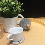 Coaster Set Felt Non-Slip Heat-Resistant