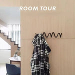 Coat & Key Rack Iron 3 Hooks