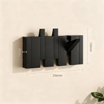 Coat Rack Wall-Mounted Beech Wood 3–12 Hooks