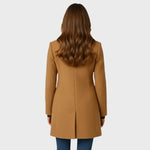 Coat Tailored Fit Button Closure Warm Fabric