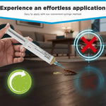 Cockroach Bait Gel Precision Syringe Long-Lasting Control