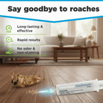 Cockroach Bait Gel Precision Syringe Long-Lasting Control