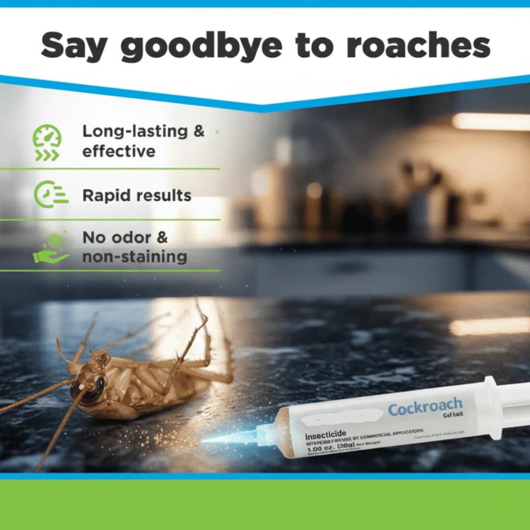 Cockroach Gel Bait Fast-Acting 3-Month Protection