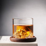 Cocktail Glass Crystal Mountain-Inspired Shape 6.1 Fl Oz