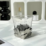 Cocktail Glass Geometric Weighted Base 10.1 Oz