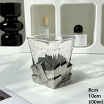 Cocktail Glass Geometric Weighted Base 10.1 Oz