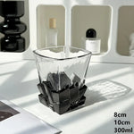 Cocktail Glass Geometric Weighted Base 10.1 Oz