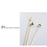 Cocktail Picks Stainless Steel Set of 6