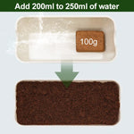 Coconut Coir Block Organic Compressed Water-Retentive & Airy