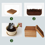 Coconut Coir Block Organic Compressed Water-Retentive & Airy