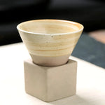 Coffee Cup Set Ceramic 3.4 Oz With Holder