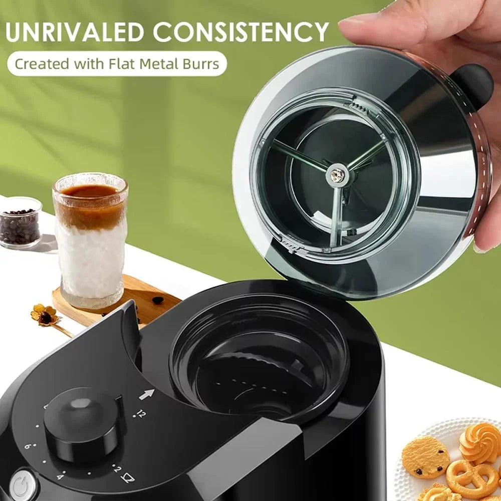Coffee Grinder 28 Grind Settings Quiet Operation