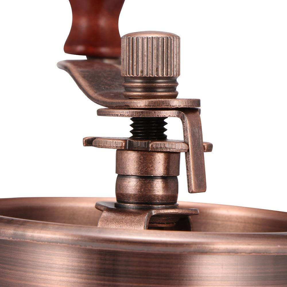Coffee Grinder Wooden Hand Crank Adjustable Grind