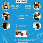 Coffee Machine Descaling Tablets Pre-Measured Multi-Pack