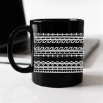 Coffee Mug Censored Design Ceramic 350 mL