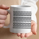 Coffee Mug Censored Design Ceramic 350 mL