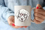 Coffee Mug Ceramic Labrador Design Microwave-Safe & Dishwasher-Resistant