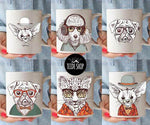 Coffee Mug Ceramic Labrador Design Microwave-Safe & Dishwasher-Resistant