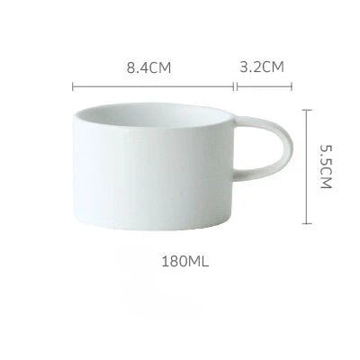 Coffee Mug Ceramic Underglaze Color Finish 7 Colors