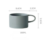 Coffee Mug Ceramic Underglaze Color Finish 7 Colors