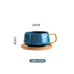 Coffee Mug Ceramic With Lid & Spoon