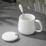 Coffee Mug Set Porcelain Marble Design