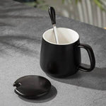 Coffee Mug Set Porcelain Marble Design