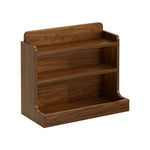 Coffee Station Organizer Three-Tier Engineered Wood Countertop Shelf