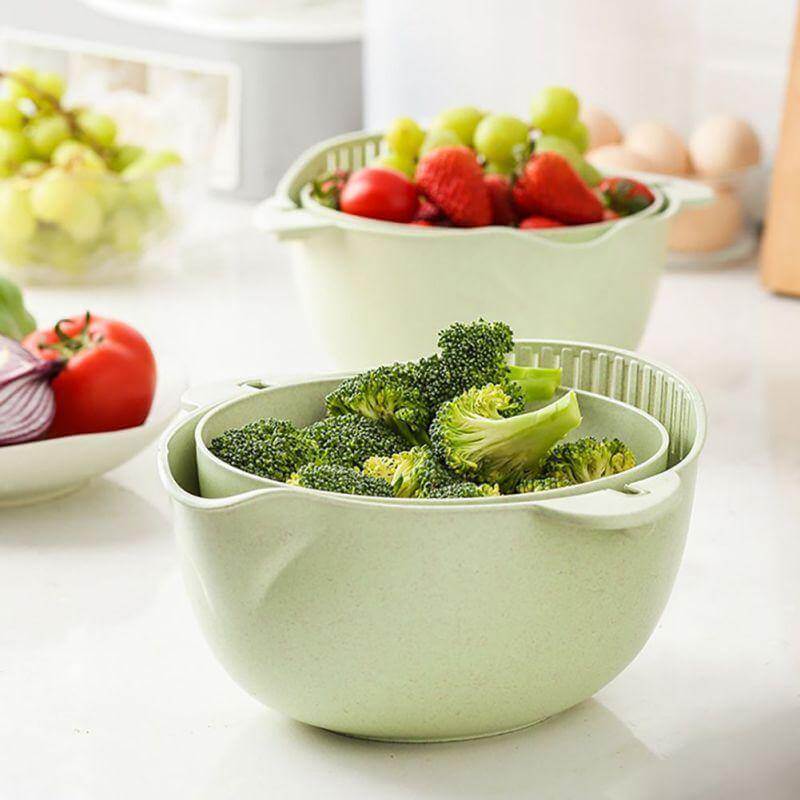 Colander Set Food-Grade PP Fine Mesh With Handles