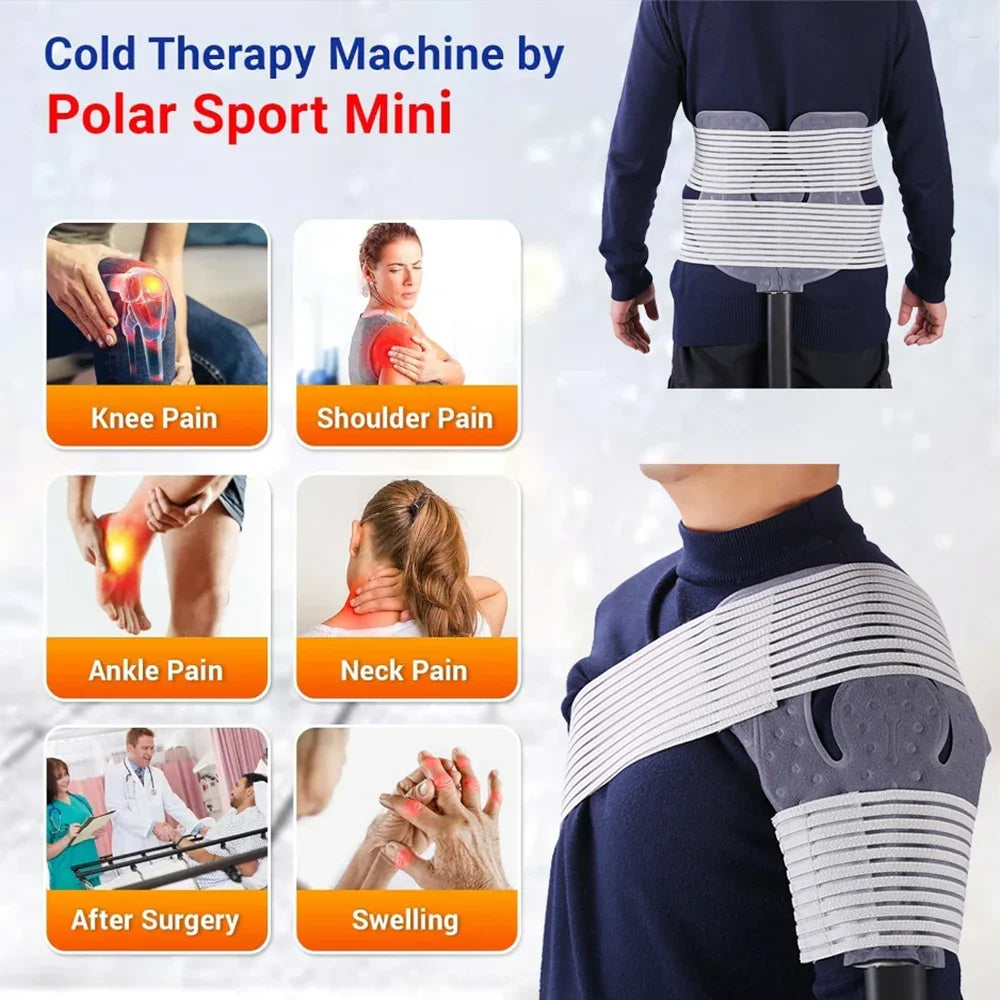 Cold Therapy Wrap Lower Back Circulating Ice Water