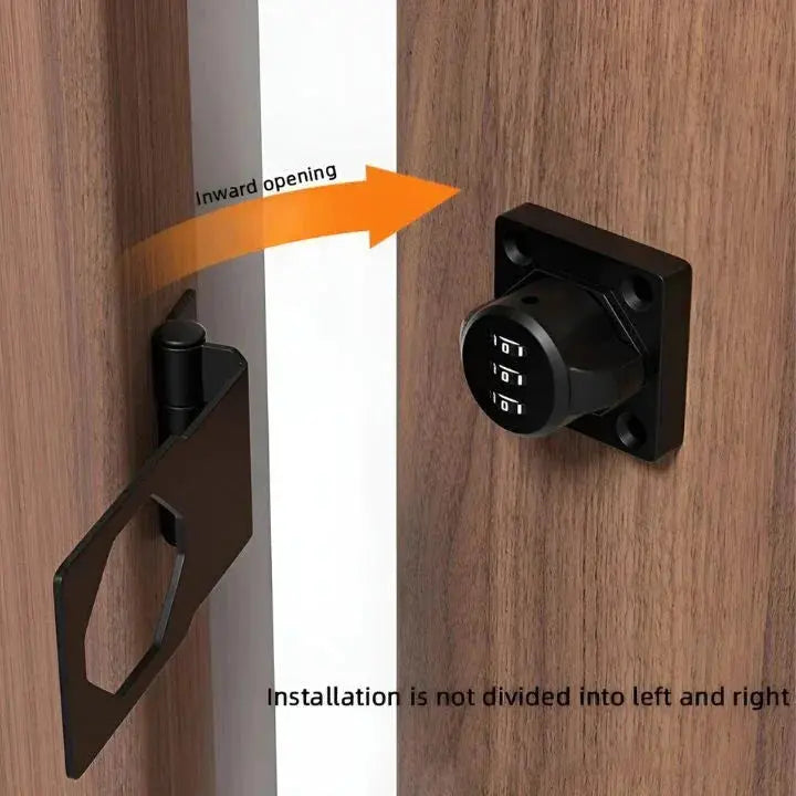 Combination Lock Keyless Over 1,000 Codes Zinc Alloy