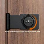 Combination Lock Keyless Over 1,000 Codes Zinc Alloy