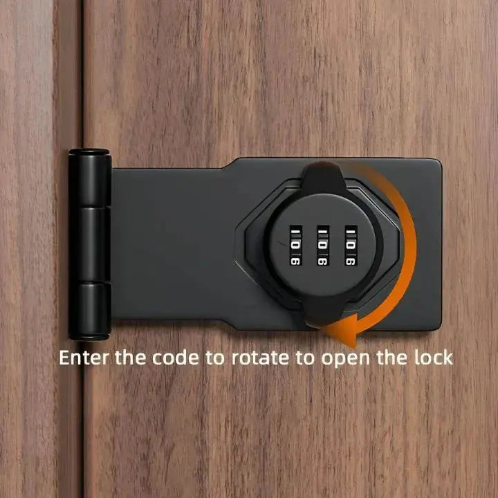 Combination Lock Keyless Over 1,000 Codes Zinc Alloy